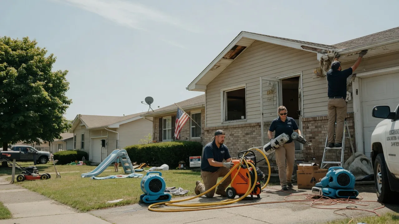 Water Damage Restoration in Caspian, MI near me